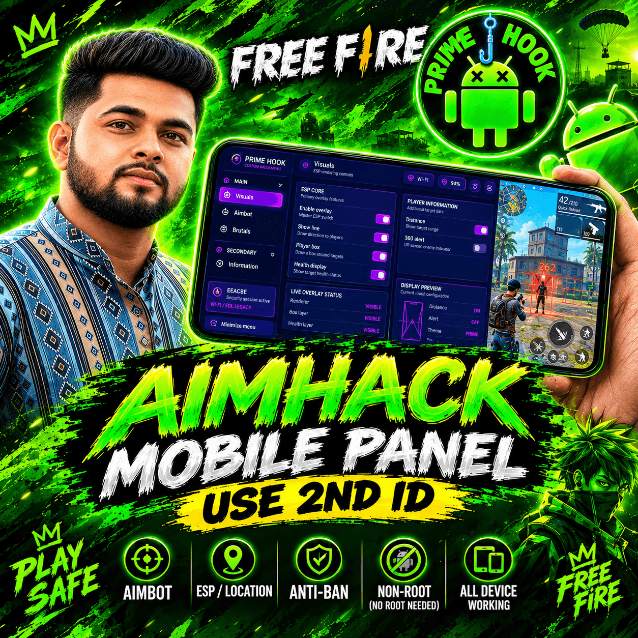 PRIME MOD ANDROID PANEL